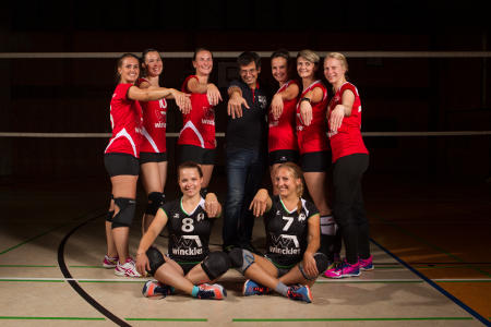 Mannschaftsfoto 1. Damen - Saison 2017/18 (Oberliga)