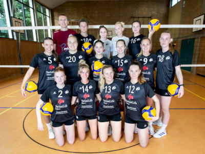 Mannschaftsfoto 1. Damen - Saison 2025/26 (Regionalliga)