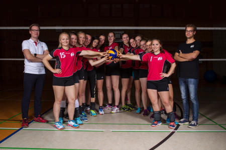 Mannschaftsfoto 3. Damen - Saison 2017/18 (Verbandsliga)