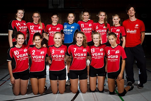 Mannschaftsfoto 6. Damen - Saison 2013/14 (Bezirksklasse)