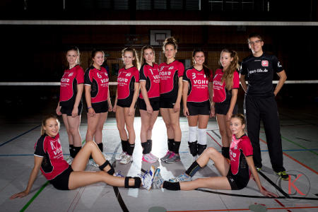 Mannschaftsfoto 6. Damen - Saison 2015/16 (Bezirksklasse)