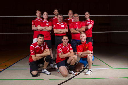 Mannschaftsfoto Herren - Saison 2018/19 (Hannover-Liga (FS), Mnner A)