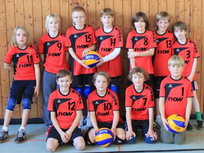 Mannschaftsfoto Jugend F (gemischt) - Saison 2011/12 (Jg. 2001 und jnger)