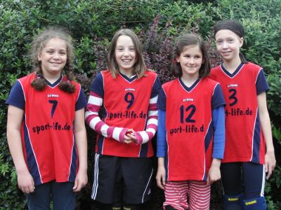 Mannschaftsfoto weibliche Jugend D/E - Saison 2010/11 (Jg. 98 und j�nger)