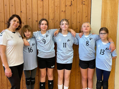 Mannschaftsfoto weibliche Jugend U12 - Saison 2023/24 (Jg. 2013 und jnger)