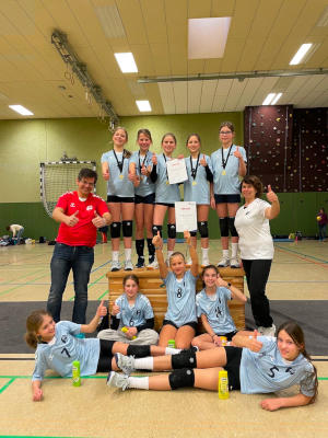 Mannschaftsfoto weibliche Jugend U13 - Saison 2023/24 (Jg. 2012 und jnger)